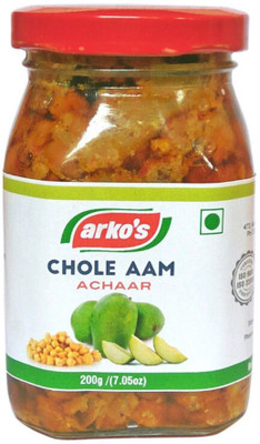 

ARKOS Chole Aam Pickle Homemade, 200g Mixed Pickle(200 g)