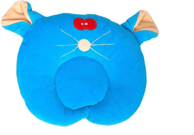 

Guru Kripa Baby Products Solid/Plain Baby Pillow(Sky Blue)
