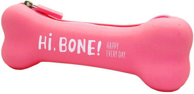 

Languo Cute Bone Shape Bri Pouch(Red)