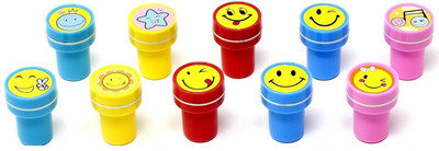 

Oytra Set of 10 Smiley Stamp Printing Blocks(Pack of 10)