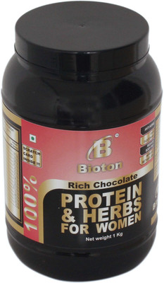 

Bioton 100 % Protein And Herbs For Woman Whey Protein(1 kg, Rich Chocolate)