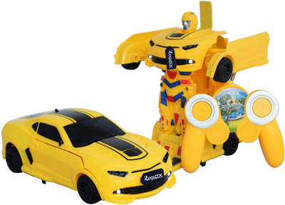

Reglox Remote Control Rechargeble Bumblebee Tranformer Robot(Multicolor)
