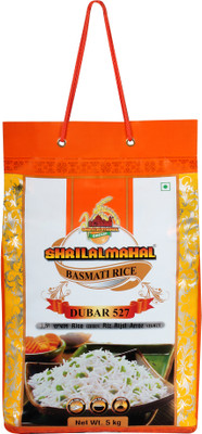 

SHRI LAL MAHAL DUBAR BASMATI RICE 5 KG Basmati Rice (Medium Grain, Polished)(5000 g)