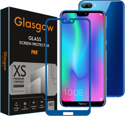Glasgow Edge To Edge Tempered Glass for Honor 9N(Pack of 1)