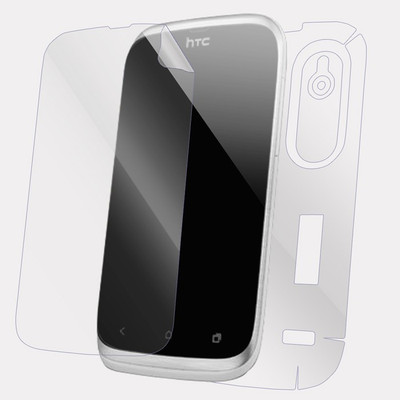 Snooky Front and Back Screen Guard for HTC Desire V(Pack of 1)