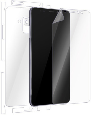 Snooky Front and Back Screen Guard for Samsung Galaxy A8 Plus(Pack of 1)
