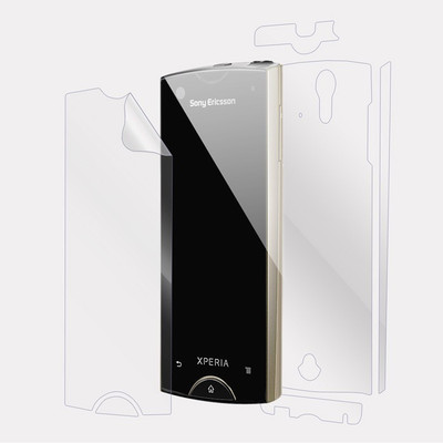 Snooky Front and Back Screen Guard for Sony Ericsson Xperia ray(Pack of 1)