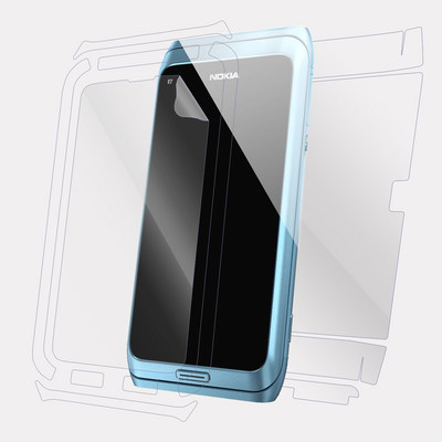 Snooky Front and Back Screen Guard for nokia e7(Pack of 1)