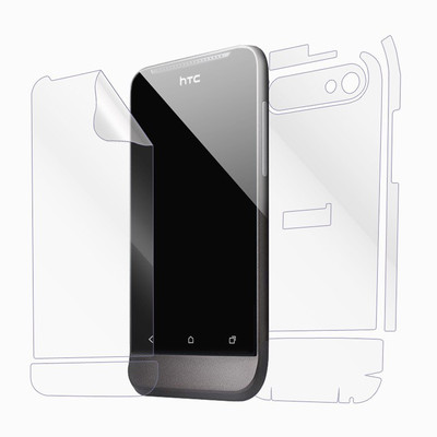 Snooky Front and Back Screen Guard for HTC One V(Pack of 1)