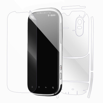 Snooky Front and Back Screen Guard for HTC Amaze(Pack of 1)
