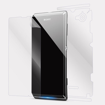Snooky Front and Back Screen Guard for Sony Xperia L(Pack of 1)
