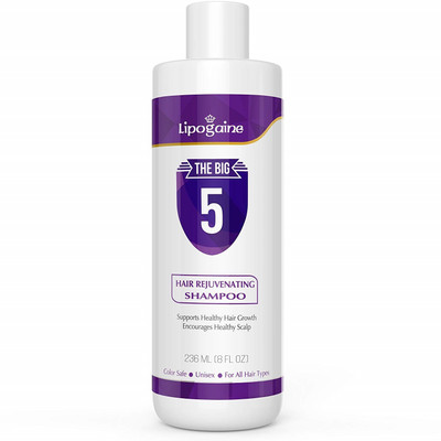 

Lipogaine Hair Growth All Natural Shampoo for Hair Thinning & Breakage FRM USA(236 ml)