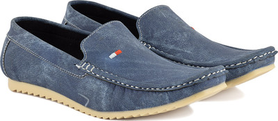 

LeatherSofty Loafers For Men(Blue