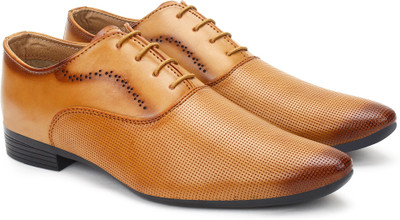 

BUWCH Buwch Formal Black Shoe For Men Brogues For Men(Tan
