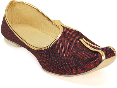 

Paduki 9011 Ethnic & Wedding Mojaris For Men(Burgundy