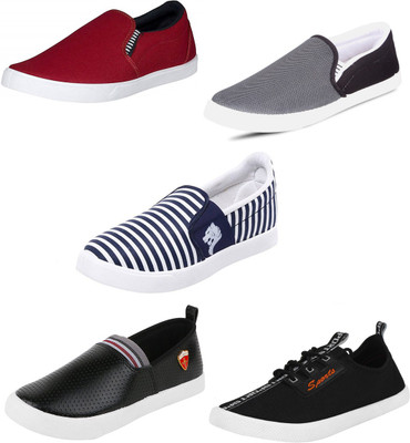 

Wwodcell Loafers For Men(Multicolor, Maroon