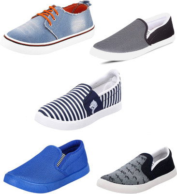 

Trenqs Casuals For Men(Multicolor, Blue