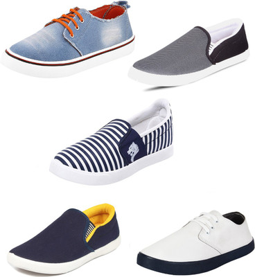 

Trenqs Casuals For Men(Multicolor, Blue