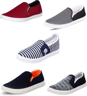 

Trenqs Sneakers For Men(Multicolor, Maroon