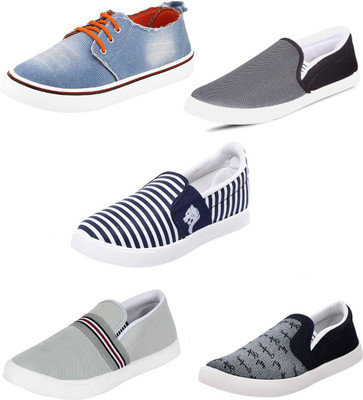

Trenqs Casuals For Men(Multicolor, Blue