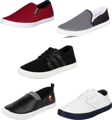 

Trenqs Sneakers For Men(Multicolor, Maroon