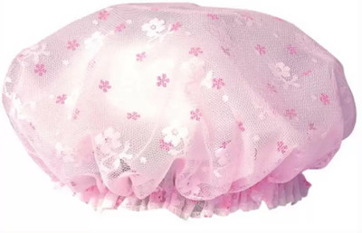 

sweetpea Reusable Waterproof Eva Free-Size Bathroom Shower Caps - For Homes, Spas, Salons, Hair Treatment, Beauty Parlors 100 PCS