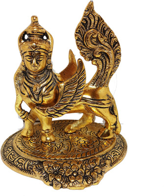 KridayKraft Prince Gold Oxidize Metal Good Luck Holy Cow With Calf Statue,metal Cow With Calf for vastu, Spiritual Showpiece Figurine Sculpture Vastu Decorative Handmade Home Office Showpiece Gifts Decorative Showpiece  -  16 cm(Aluminium, Gold) KridayKraft Prince Gold Oxidize Metal Good Luck Holy Cow With Calf Statue,metal Cow With Calf for vastu, Spiritual Showpiece Figurine Sculpture Vastu Decorative Handmade Home Office Showpiece Gifts Decorative Showpiece  -  16 cm(Aluminium, Gold)