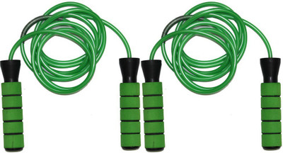 

Shop At Bargain SKIPINGROPEGREEN2 Ball Bearing Skipping Rope(Green, Pack of 2)