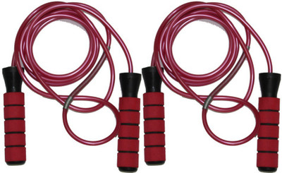

Shop At Bargain SKIPINGROPERED2 Ball Bearing Skipping Rope(Red, Pack of 2)