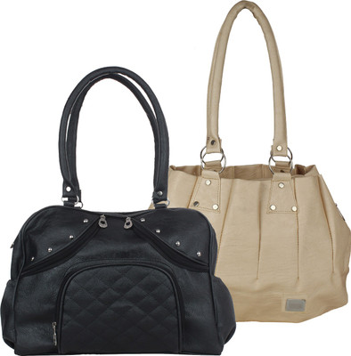 

Fillin Cart Women Casual, Evening/Party Multicolor PU Hand-held Bag