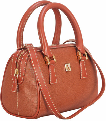 

Adamis Women Casual Tan Genuine Leather Sling Bag