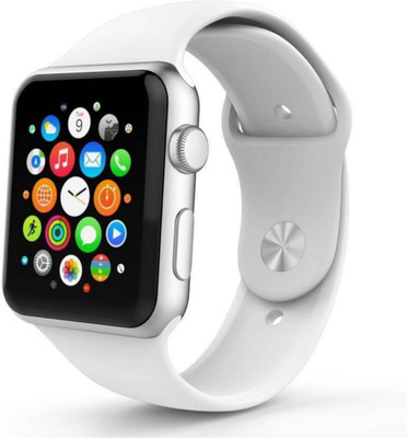 

Celebrino Original A1 Smart Wrist Watch Bluetooth Waterproof White Smartwatch Smartwatch(White Strap Free Size)