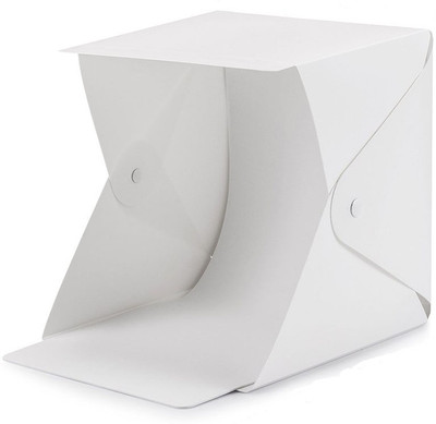 

Loopan Portable Photography Studio Mini Portable and Folding Photo Light Box Studio Photo Photography Tent Kit with LED Light and Backdrops (20X20cm) Square Softbox(10 cm x 10 cm)