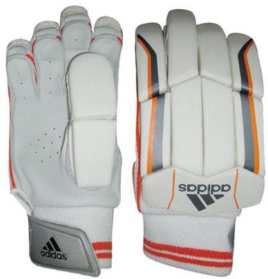 

ADIDAS PELLERA4.0 Batting Gloves (Youth, White, Grey, Orange)