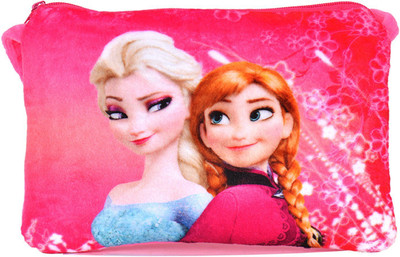 

Chords Dark Pink Disney Frozen Princesses Elsa & Anna Sling Bag For Women - 15 cm(Red)