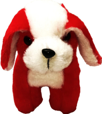 

COST TO COST Dog And Puppy Soft Toy - 20 cm(Red, White)