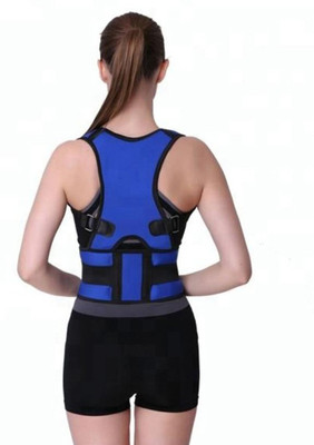 

ELEBAE magnetic posture support back shoulder Back posture corrector back support brace for posture correction Back & Abdomen Support (M, Pink, Blue, Black, White)