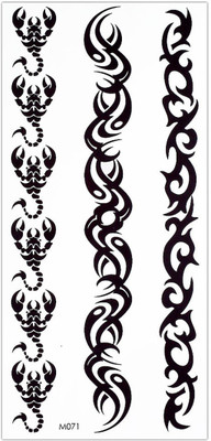 

Savii(Black Color Tribal Totem Scorpion Popular Design)