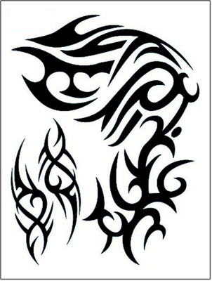 

Savii Shoulder And Arm 2 In 1 Tribal Totem Fire Tattoo Design(Shoulder And Arm 2 In 1 Tribal Totem Fire Tattoo Design)