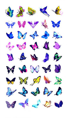 

Savii(Beautiful Colorful Small Butterflies Popular Design)