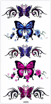 

Savii(Beautiful Colorful Butterflies Totem Arm Hand Popular Design)
