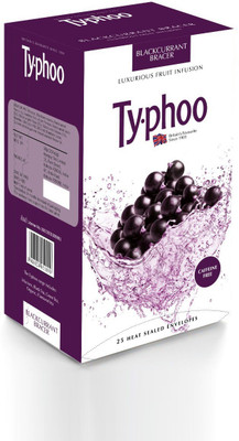 

Typhoo 25 Blackcurrant Green Tea Bags(0.05 kg, Box)