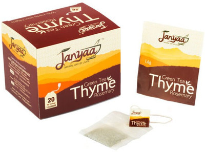 

Janyaa Thyme Rosemary green tea bags Herbs Green Tea(20 Bags, Box)
