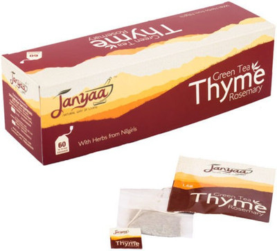 

Janyaa Thyme Rosemary green tea bags Herbs Green Tea(60 Bags, Box)
