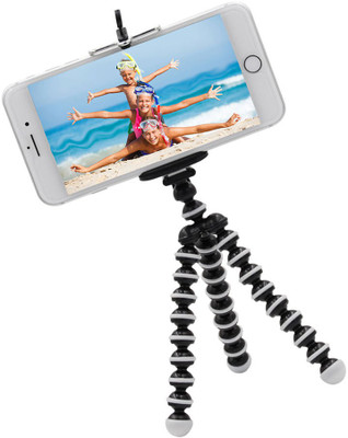 

CASADOMANI Universal Flexible 360 Degree Travel Compact Portable Octopus Mobile Holder Phone Snake Style Stand for All Android/Smartphones/DSLR Cameras Lazy Stand Tripod(Multicolor, Supports Up to 1000 g)