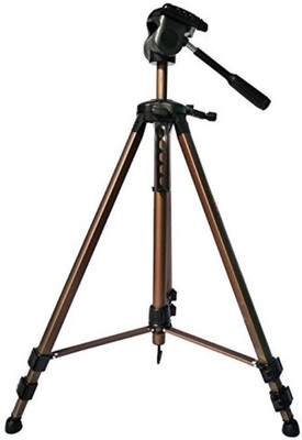 Simpex 375 Tripod(Black, Mat Gold, Supports Up to 3000 g)