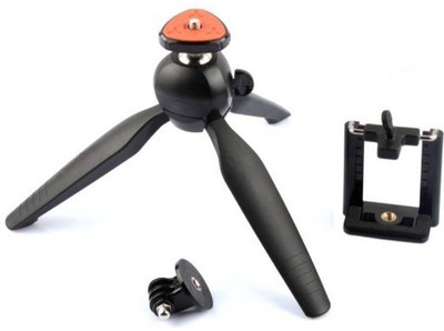 

Clairbell HSM_426H_YT-228 htc Portable tripod||360 degree tripod|| Foldable triopod|| Camera stand|| Mobile Tripod|| Camcorder tripod|| Camera mount|| Extendable tripod||Three-Dimensional Head & Quick Release Plate|| Assorted color|| Compatible with oppo,