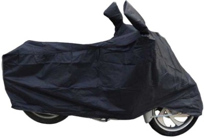 RAIN SPOOF Two Wheeler Cover for Bajaj(Pulsar 220 DTS-i, Black)