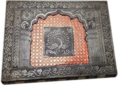 

INDIANHANDICRAFTHUB Beautiful Rajasthani Traditional Hand Crafted Elegant Jewellery Box Bangle Box Or Utility Box Jewellery Box, Makeup Box Vanity Box(Multicolor)