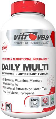 

Vitrovea DAILY-MULTI Multivitamin and Mineral - 60 Softgels(60 No)